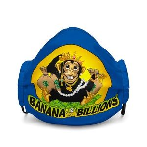 Premium Banana Billions "Money Monkey" Face Mask